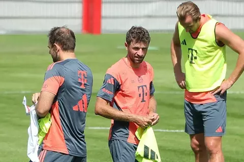 مولر يتدرب مع بايرن ميونخ في فترة التوقف الدولي